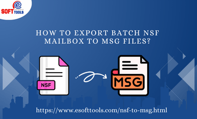 NSF Mailbox to MSG files