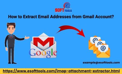 extract email addresses from Gmail account