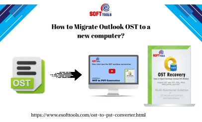 How to migrate Outlook OST to a new computer?
