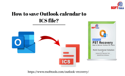 save Outlook calendar to ICS file
